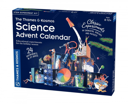 Jucarii si jocuri educative STEM - Calendar Advent - 24 de experimente stiintifice