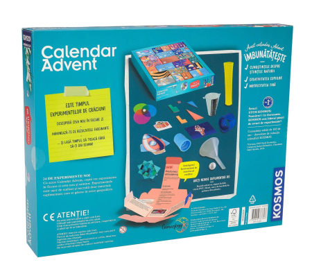 Calendar advent pentru copii - 24 Experimente stiintifice [1]