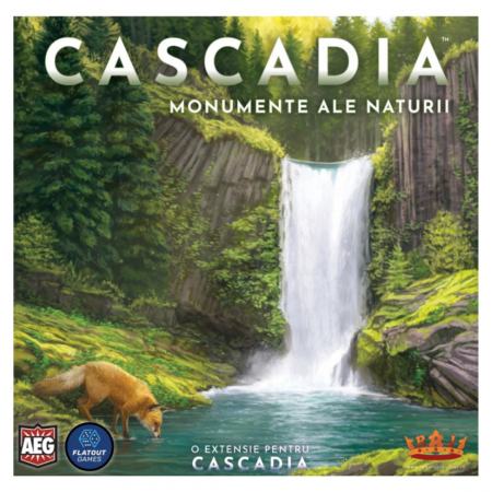 Jocuri de societate pentru familie - Cascadia - Monumente ale naturii (RO)