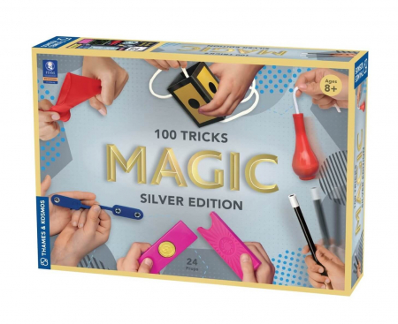 Jucarii si jocuri educative STEM - Colectie de magie cu 100 de trucuri - Silver Edition