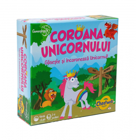 Jocuri de societate pentru copii - Coroana Unicornului (RO)