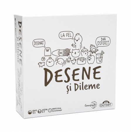 Jocuri de societate pentru familie - Desene si Dileme (RO)