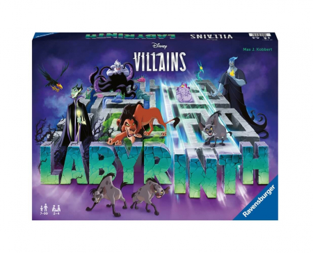 Jocuri de societate pentru familie - Disney Villains Labyrinth (RO)