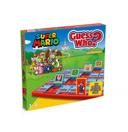Jocuri de societate pentru copii - Guess Who - Super Mario (RO-EN)