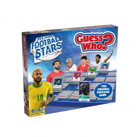 Jocuri de societate pentru familie - Guess Who - World Football Stars (RO-EN)