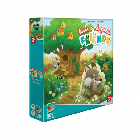 Jocuri de societate pentru copii - Hide And Peek Friends (EN)
