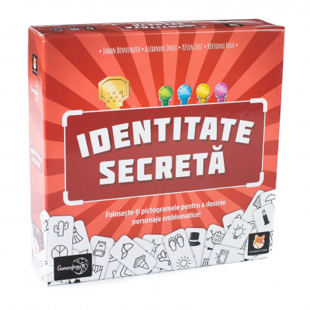 Jocurile de societate Gameology - Identitate Secreta (RO)