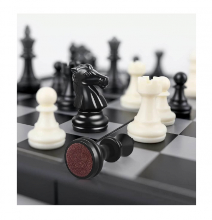 Joc de Sah Magnetic si Pliabil - Ideal pentru calatorii [3]