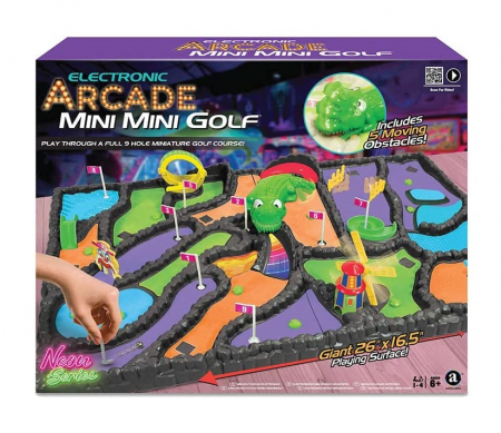 Jocuri de masa - Joc Electronic Arcade - Mini Golf Neon (EN)
