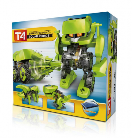 Robotica - Kit constructie T4 Roboti solari 4 in 1