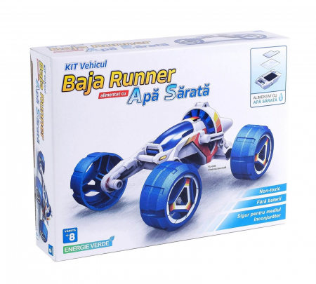 Robotica - Kit Constructie Vehicul cu motor pe apa sarata (RO)