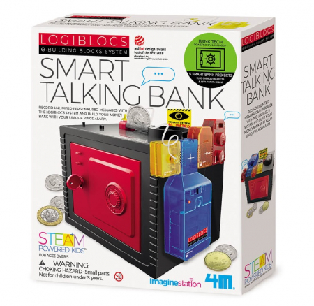 Kit de constructie Logiblocs - Smart Talking Bank [0]