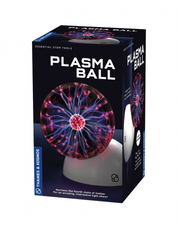 Jucarii si jocuri educative STEM - Lampa Plasma Rotunda - 13 cm