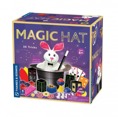 Jucarii si jocuri educative STEM - Palaria magica cu 35 de trucuri - Magic Hat