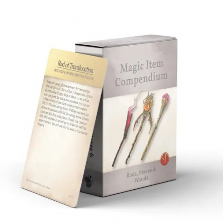 Carti de joc - Magic Item Compendium: Rods, Staffs and Wands (EN)
