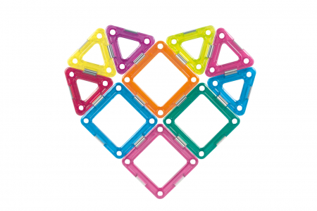 Set magnetic 30 pcs Magspace - Ocean's Heart [2]