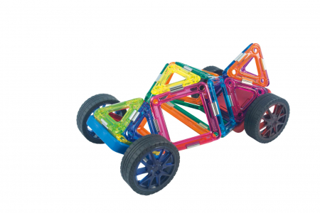 Set magnetic 25 pcs Magspace - Racing Cars [4]