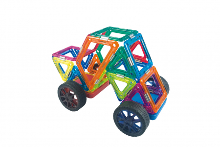 Set magnetic 25 pcs Magspace - Racing Cars [7]