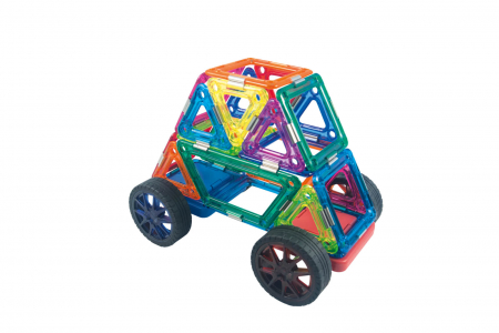 Set magnetic 25 pcs Magspace - Racing Cars [8]
