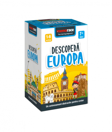Jocuri de societate pentru copii - Memorace - Descopera Europa (RO)