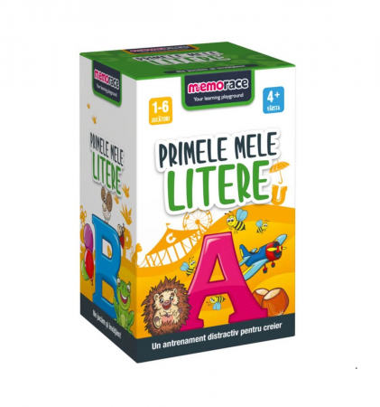 Jocuri de societate pentru copii - Memorace - Primele mele litere (RO)
