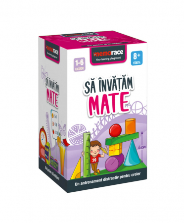 Jocuri de societate pentru copii - Memorace - Sa invatam mate (RO)