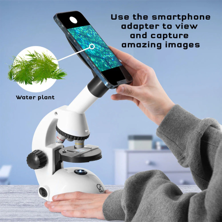 Microscop 600x cu adaptor pentru smartphone [5]
