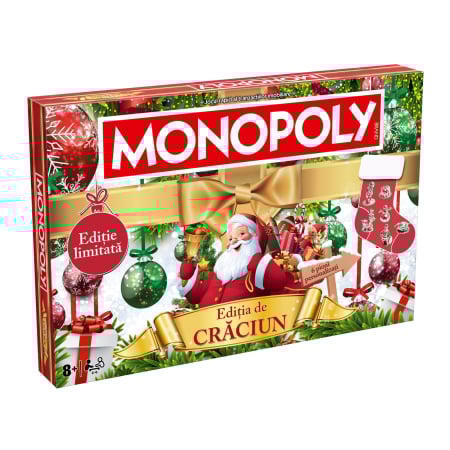 Jocuri de societate pentru copii - Monopoly - Craciun (RO)