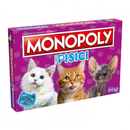 Jocurile de societate Gameology - Monopoly Pisici (RO)