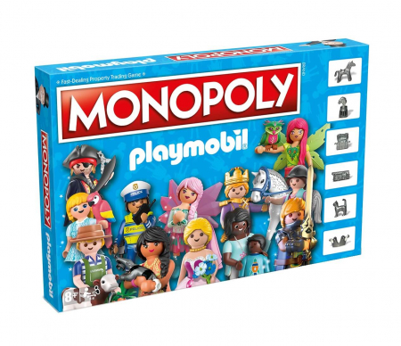 Jocuri de societate pentru familie - Monopoly - Playmobil (EN)