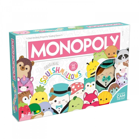 Jocuri de societate pentru copii - Monopoly – Squishmallows (EN)