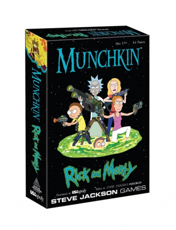 Jocuri de societate de strategie - Munchkin Rick and Morty