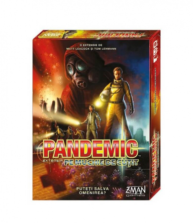 Jocuri de societate de strategie - Pandemic - Extensie Pe muchie de cutit (RO)
