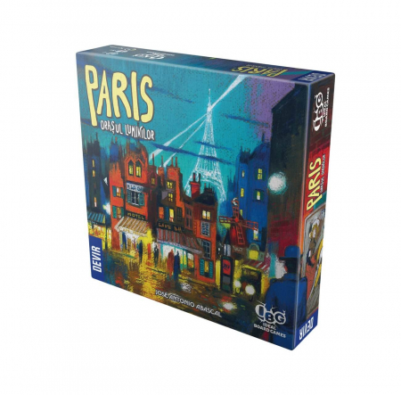 Jocuri de societate pentru familie - Paris - Orasul luminilor (RO)