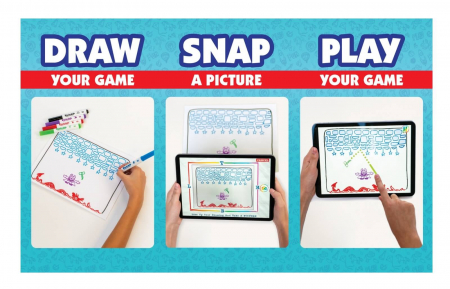 Pixicade - Kit creativ pentru transformarea desenelor copiilor in jocuri video pentru telefon sau tableta [3]