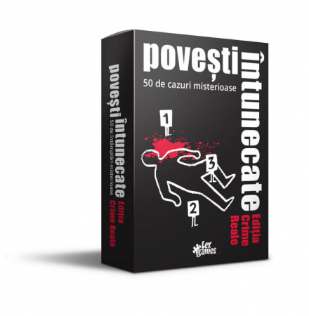 Jocuri de societate mister - Povesti Intunecate Crime Reale