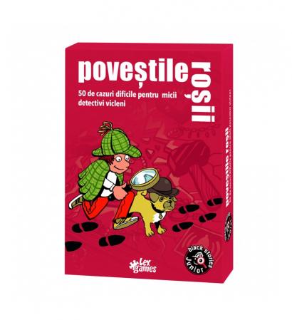 Jocuri de societate pentru copii - Povesti Intunecate Junior: Povestile Rosii (RO)