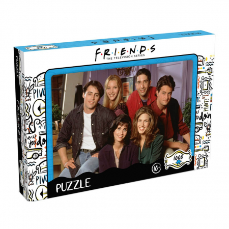 Puzzle - Puzzle 1000 piese Friends - Apartament