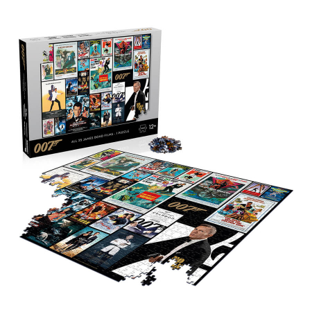 Puzzle 1000 piese James Bond 007 - Poster [1]