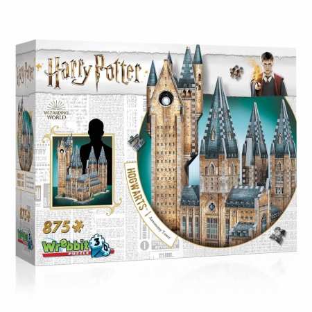 Puzzle 3D Wrebbit Harry Potter - Astronomy Tower (875 piese) [0]