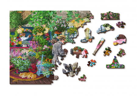 Puzzle din lemn - The Florist's - 200 piese [5]
