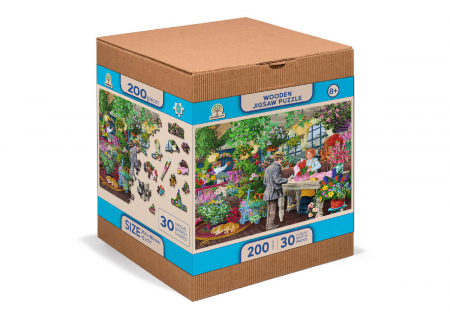 Puzzle din lemn - The Florist's - 200 piese [4]