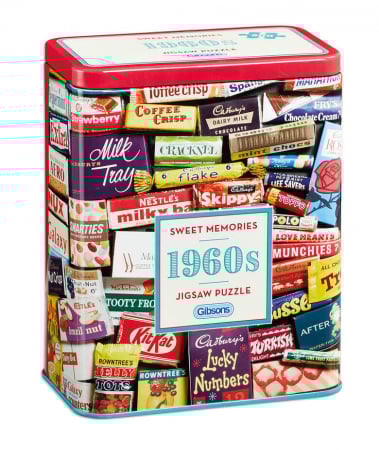 Dulciurile Anilor 1960 - Puzzle in Cutie Metal 500 Piese [0]