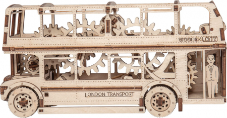 Puzzle mecanic 3D - Autobuz londonez [2]