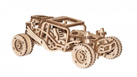 Puzzle din lemn Wooden City - Puzzle mecanic 3D - Buggy