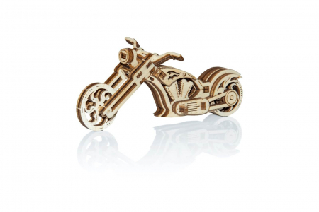 Puzzle din lemn Wooden City - Puzzle mecanic 3D - Chopper