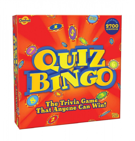 Jocuri de societate pentru familie - Quiz Bingo (EN)