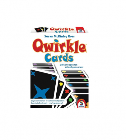 Jocuri de societate pentru familie - Qwirkle Cards - Jocul de Carti (RO)