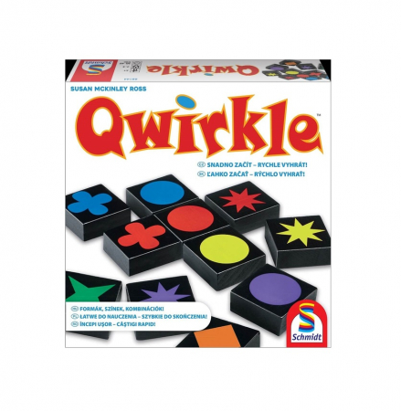 Jocuri de societate pentru familie - Qwirkle - Joc de Societate