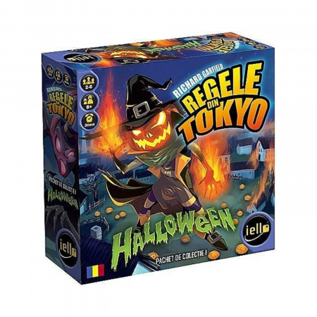 Jocuri de societate pentru familie - Regele din Tokyo - King of Tokyo - Extensia Halloween (RO)